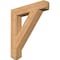 Ekena Millwork Traditional Craftsman Smooth Bracket, Western Red Cedar, 5 1/2"W x 32"D x 36"H BKT06X32X36TRA04SWR - alternate 1